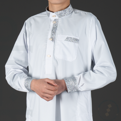 قميص ابيض شتوي (شبابي)